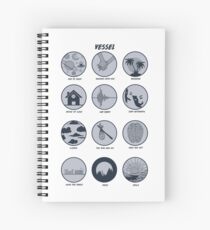 Twenty One Piloten Schiff Zusammenbruch Design Spiralblock
