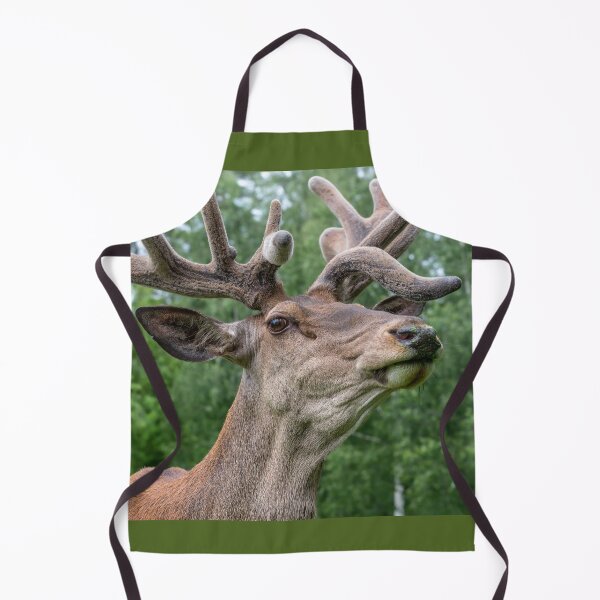 Item preview, Portrait of a majestic red deer designed and sold by AlbertMi.