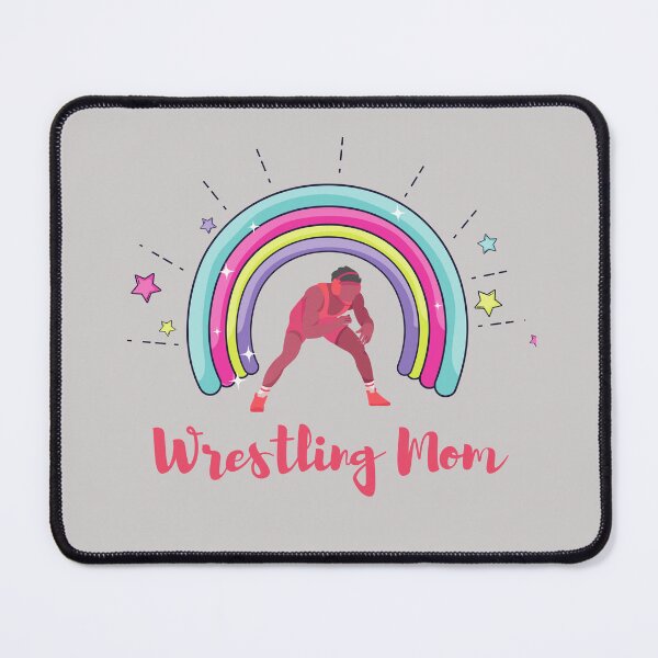 Item preview, Wrestling Mom Rainbow Mom Funny Mommy Wrestling Mother Day designed and sold by Sarah38.