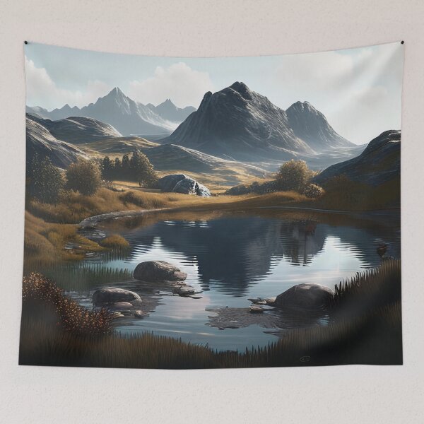 Item preview, Lake and Mountain Escape designed and sold by D3monic.