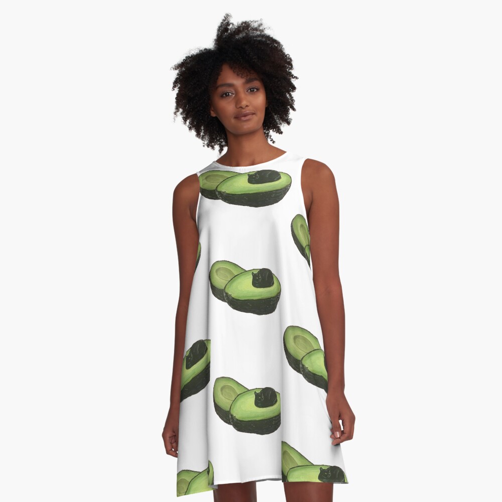 Item preview, A-Line Dress designed and sold by GuyBlank.