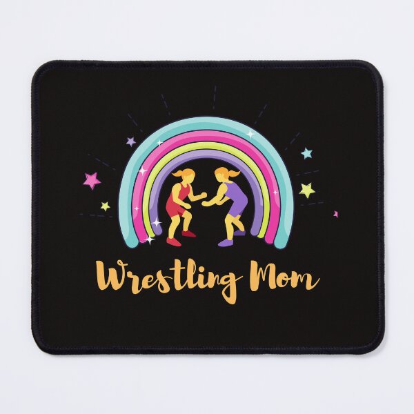 Item preview, Wrestling Mom Funny Wrestling Rainbow Wrestler Mother Day designed and sold by Sarah38.
