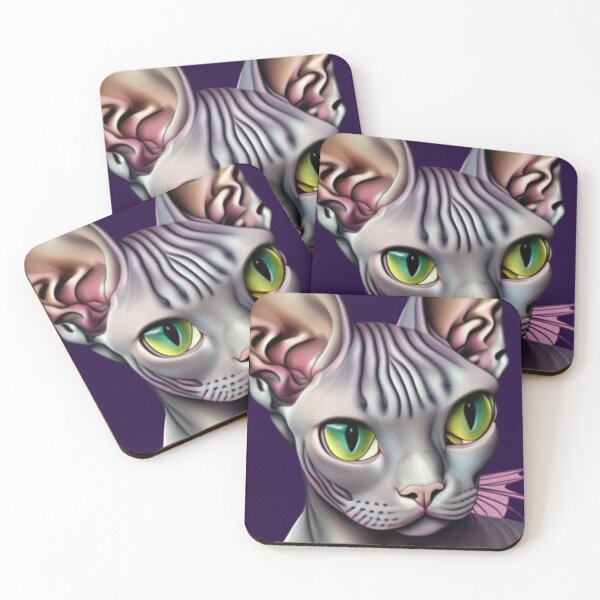 Item preview, Sphynx Cat - Elegant Cute hairless Cat 1 designed and sold by AnadAA.