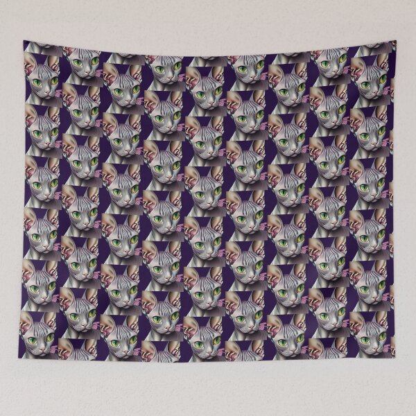Item preview, Sphynx Cat - Elegant Cute hairless Cat 1 designed and sold by AnadAA.