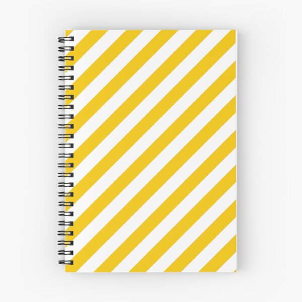 Item preview, sloping stripes, saturated yellow and white designed and sold by AK-minimalist.