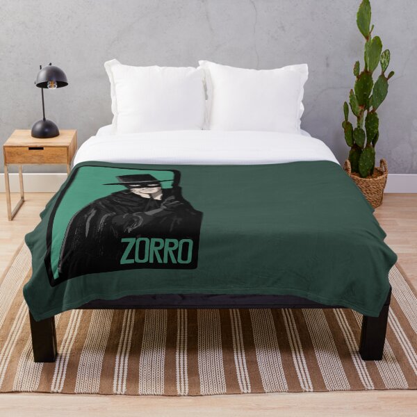Item preview, Sneaky Zorro in aquamarine designed and sold by PheaDesign.