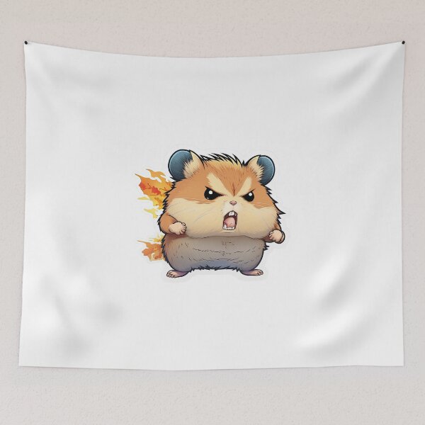 Item preview, Angry hamster designed and sold by zaagor.