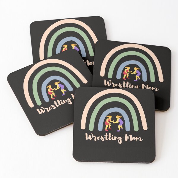 Item preview, Funny Wrestling Mom Rainbow Wrestling life Mother Day designed and sold by Sarah38.
