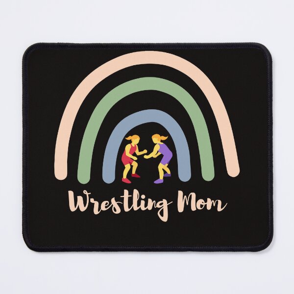 Item preview, Funny Wrestling Mom Rainbow Wrestling life Mother Day designed and sold by Sarah38.