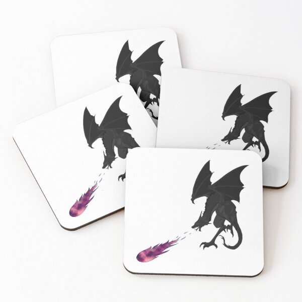 Item preview, Wyvern shooting purple flames designed and sold by AmonRa16.
