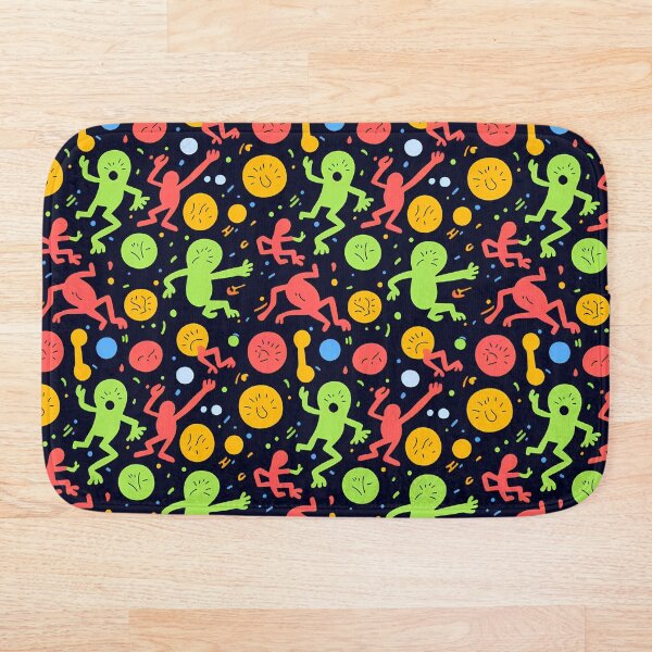Item preview, Extraterrestres extraños - Arte abstracto de graffiti designed and sold by Artilize.