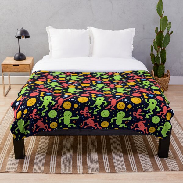 Item preview, Weird Aliens - Graffiti Abstract Art  designed and sold by Artilize.