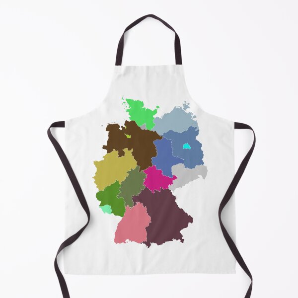 Item preview, Germany Color Map designed and sold by Pixel4Art.