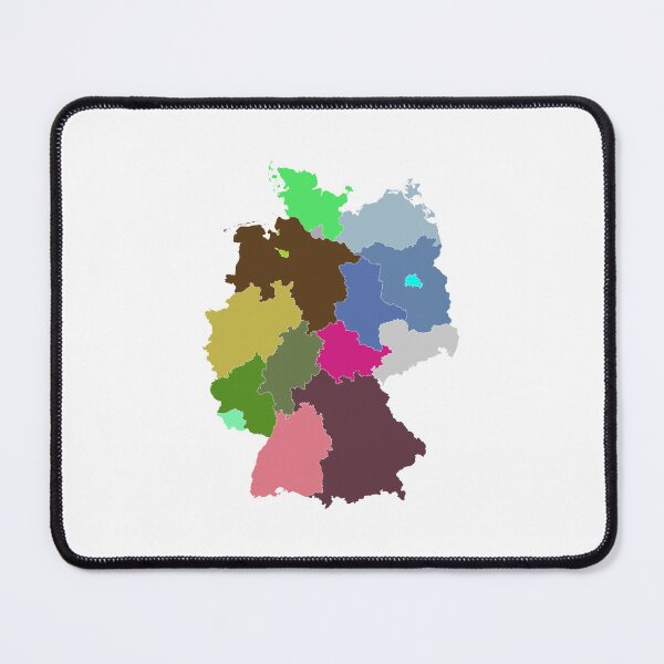 Item preview, Germany Color Map designed and sold by Pixel4Art.
