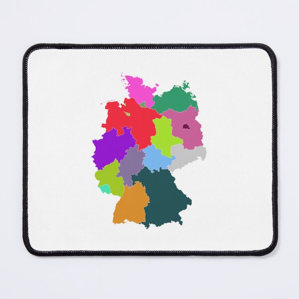 Item preview, Germany Color Map designed and sold by Pixel4Art.
