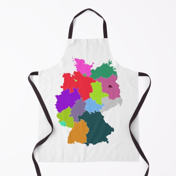 Item preview, Germany Color Map designed and sold by Pixel4Art.