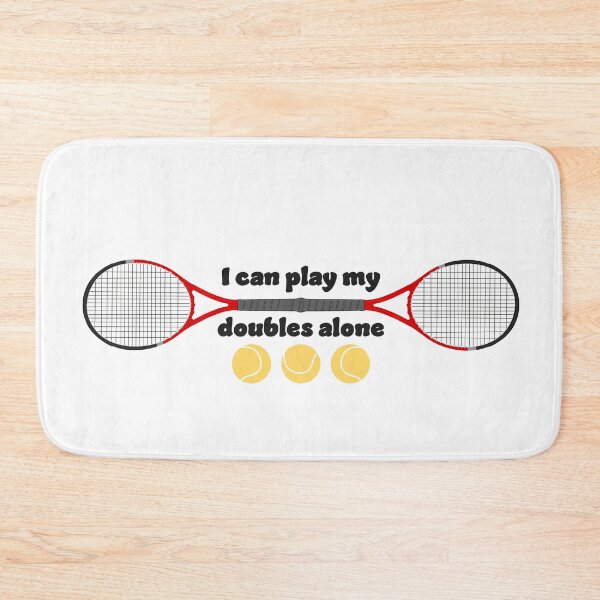 Item preview, Tennis doubles designed and sold by NoerdyundDoerty.