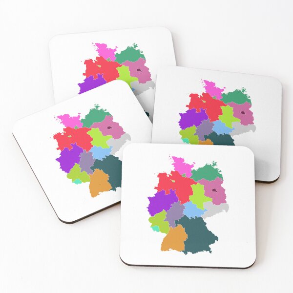 Item preview, Germany Color Map designed and sold by Pixel4Art.