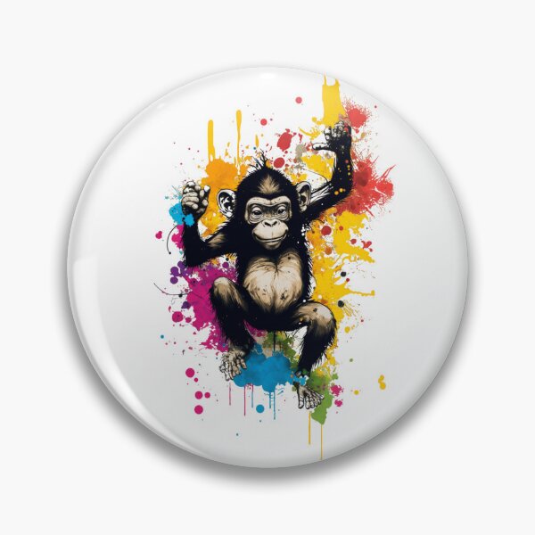 Item preview, Monkey Art-The New Monkey designed and sold by letsgetinspired.