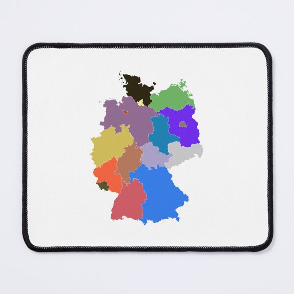 Item preview, Germany Color Map designed and sold by Pixel4Art.
