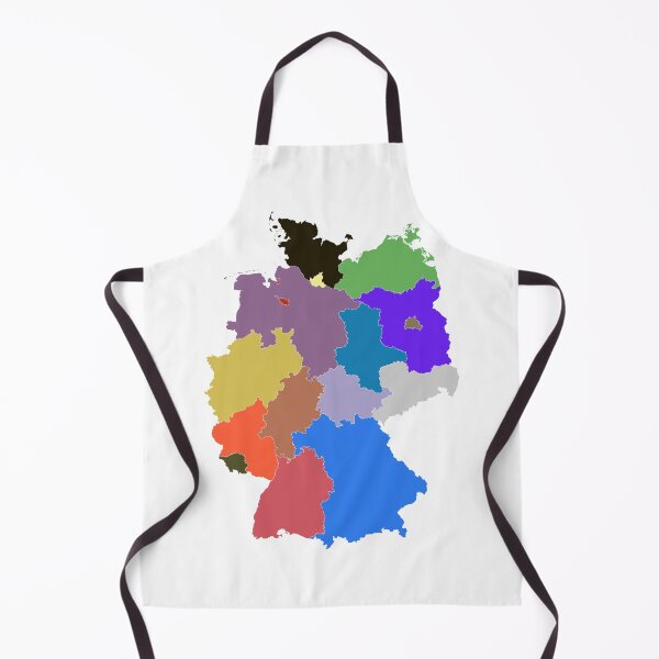 Item preview, Germany Color Map designed and sold by Pixel4Art.