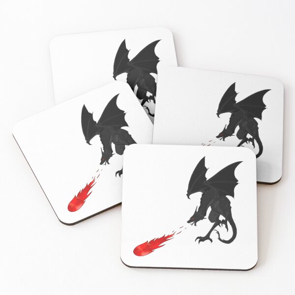 Item preview, Red eyed Wyvern shooting flames designed and sold by AmonRa16.