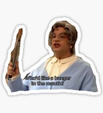 Tobias Funke as Ms. Featherbottom Sticker