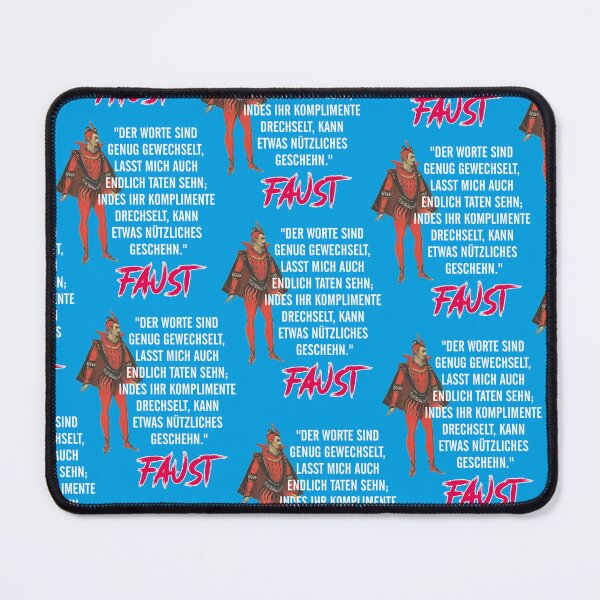 Item preview, Goethe quote from Faust designed and sold by Mauswohn.