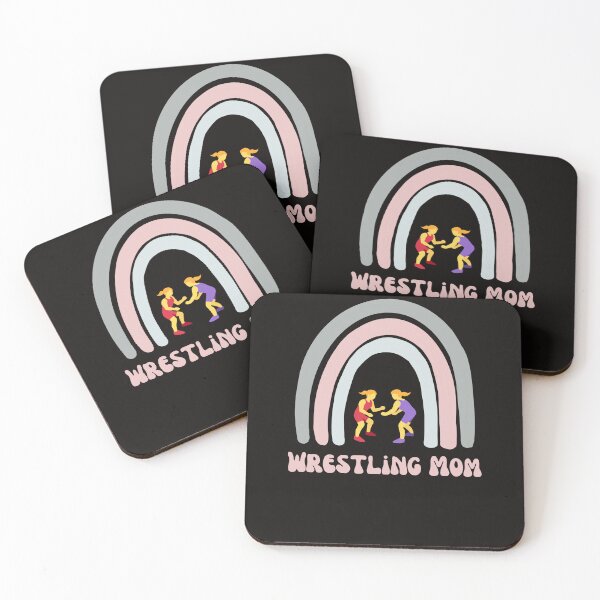 Item preview, Wrestling Mom Rainbow Funny Mother Day Love Wrestling designed and sold by Sarah38.