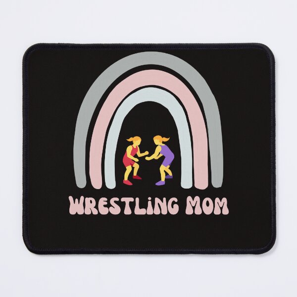 Item preview, Wrestling Mom Rainbow Funny Mother Day Love Wrestling designed and sold by Sarah38.