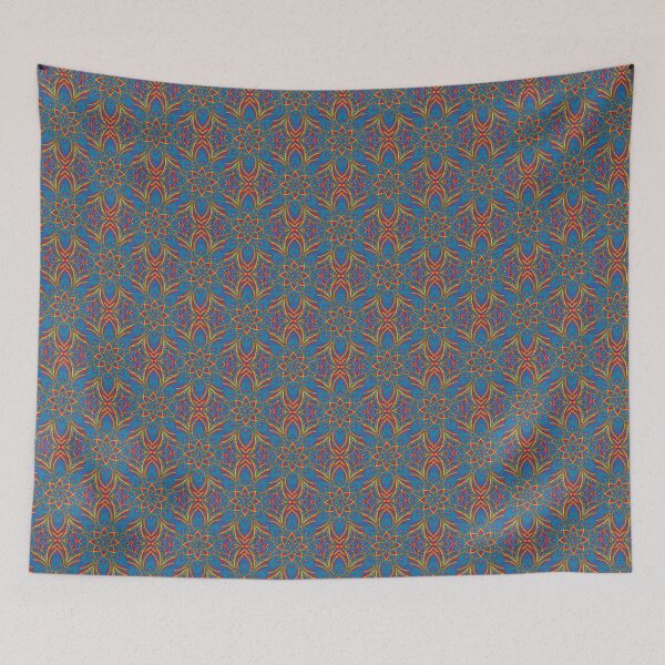 Item preview, Red Blue design  designed and sold by Akashdigiart.