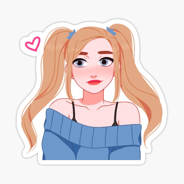 Pigtail Lacey | Match Made in Hell WEBTOON Sticker