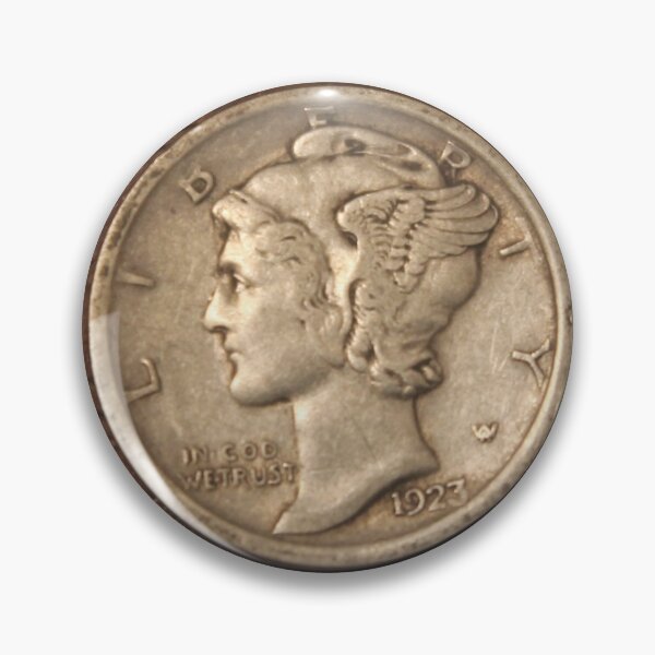 Item preview, 1923 Mercury Dime designed and sold by coinsxcrochet.