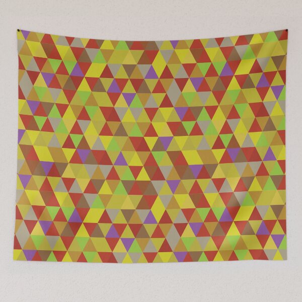 Item preview, Retro diamond Triangle Pattern designed and sold by BluePlanet70.