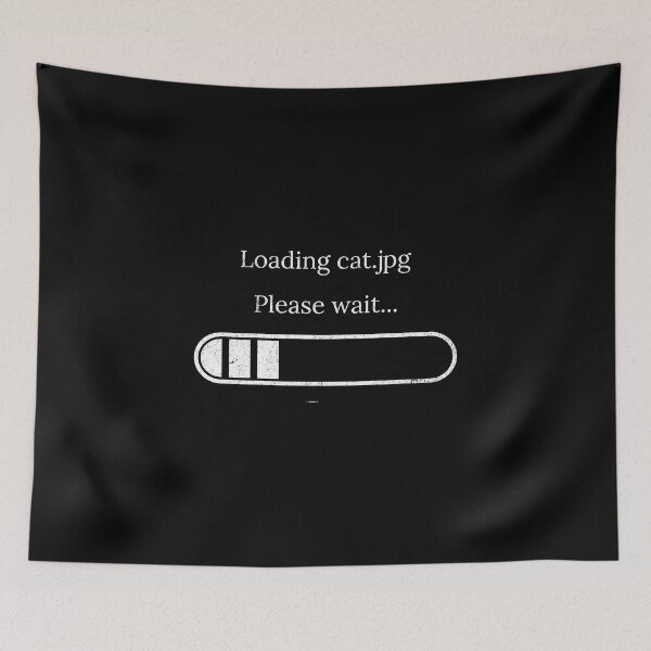 Item preview, Loading cat jpg please wait designed and sold by JoRealm.