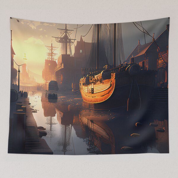 Item preview, The Dusk Harbour designed and sold by D3monic.