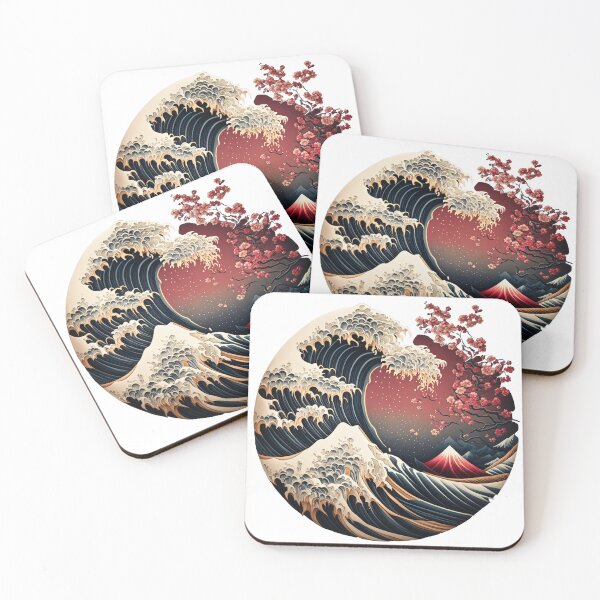 Item preview, Japanese Sea Wave designed and sold by WilderMinds.