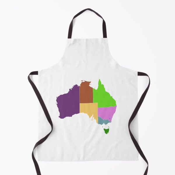Item preview, Australia Color Map designed and sold by Pixel4Art.