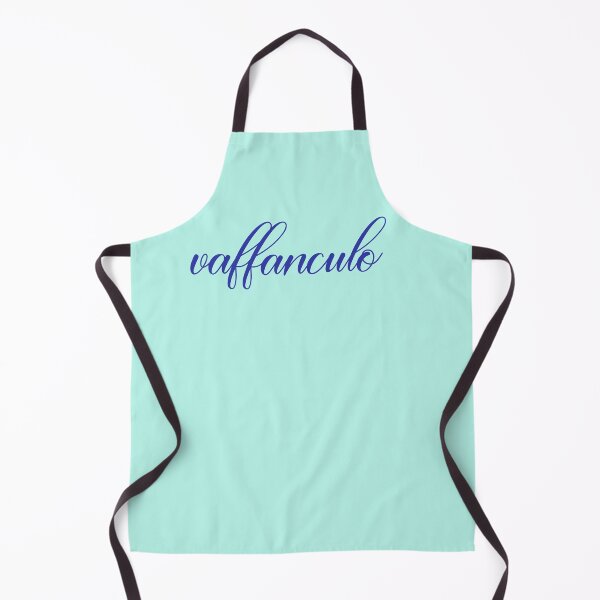 Item preview, Vaffanculo Italian old-saying word (blue text) designed and sold by EmeraldeaArt.