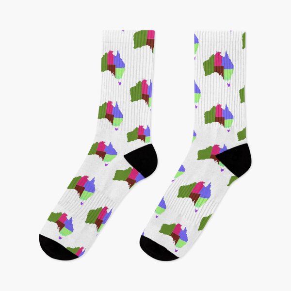 Item preview, Australia Color Map designed and sold by Pixel4Art.