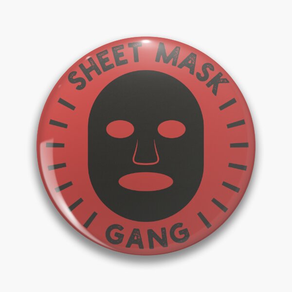 Item preview, Sheet Mask Gang Red designed and sold by alinabeska.