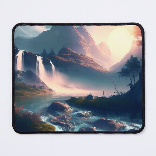 Item preview, The Mystic Mountains of the Fantasy World designed and sold by D3monic.