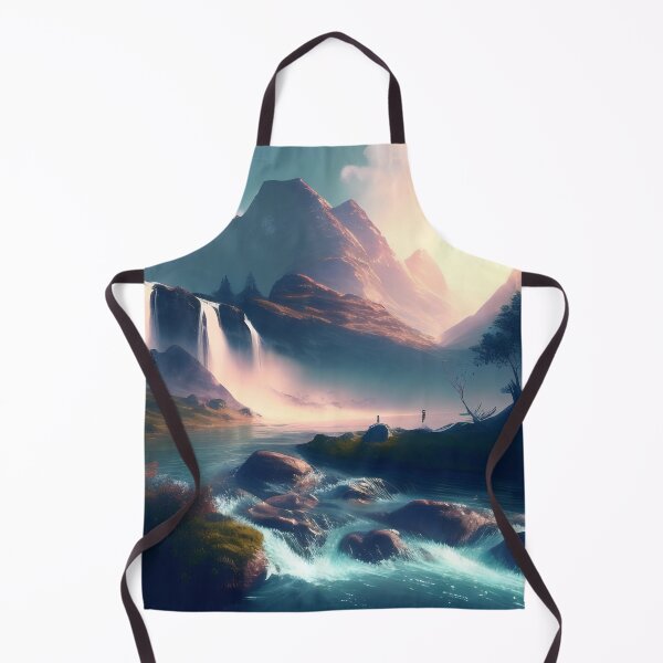 Item preview, The Mystic Mountains of the Fantasy World designed and sold by D3monic.