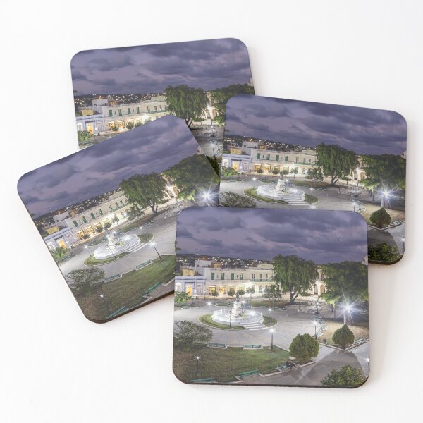 Item preview,  Beautiful view of the park in Matanzas, Cuba called La Libertad during the sunset hours designed and sold by Raulitome.