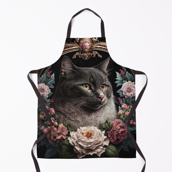 Item preview, Tuxedo Cat and Peonies 3 designed and sold by idreamaboutcats.