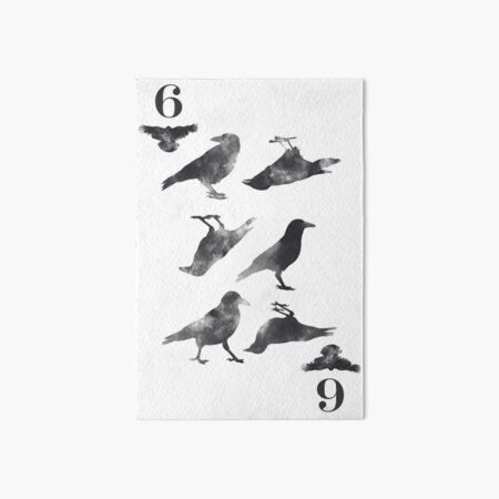 Six of Crows Card Art Board Print
