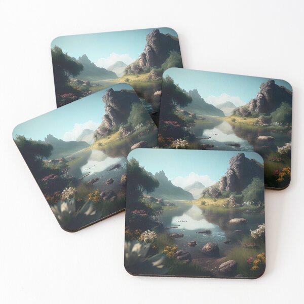 Item preview, The Peaceful Landscape designed and sold by D3monic.