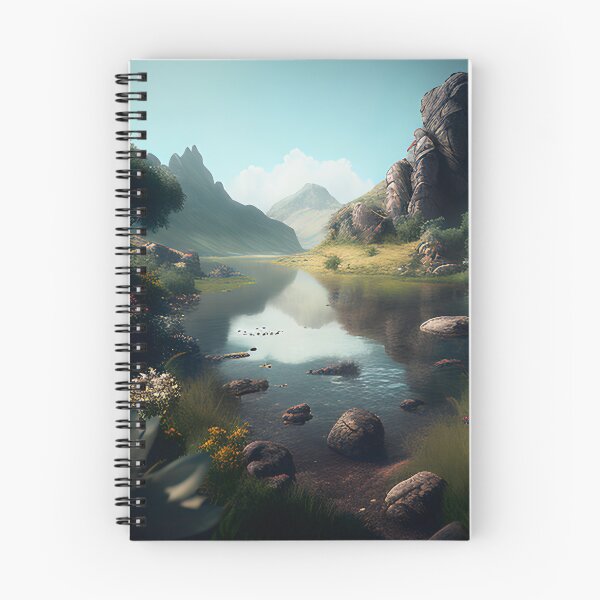 Item preview, The Peaceful Landscape designed and sold by D3monic.