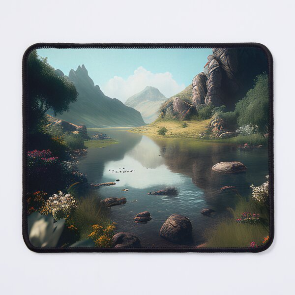 Item preview, The Peaceful Landscape designed and sold by D3monic.
