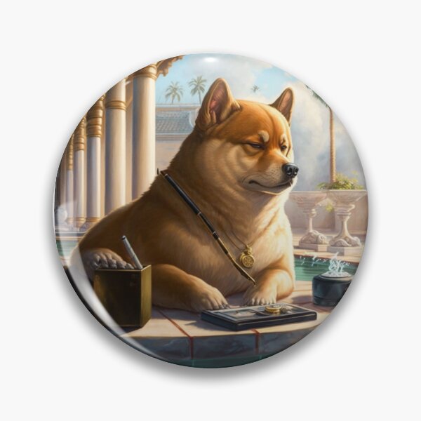 Item preview, Relaxing Shiba Inu V2 designed and sold by TRXMaster.